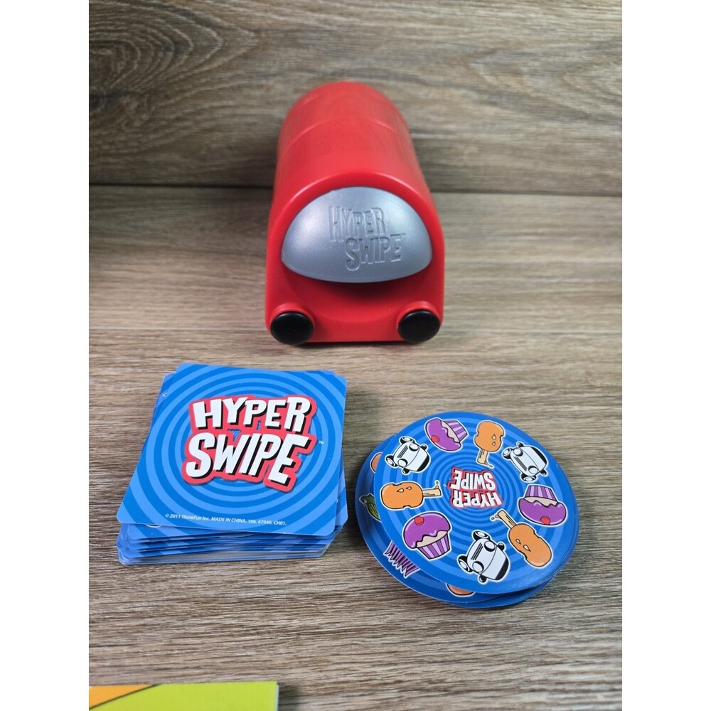 ThinkFun Hyper Swipe - 2011 - Educational Toy 6+ 2-6 Players (Played Once)
